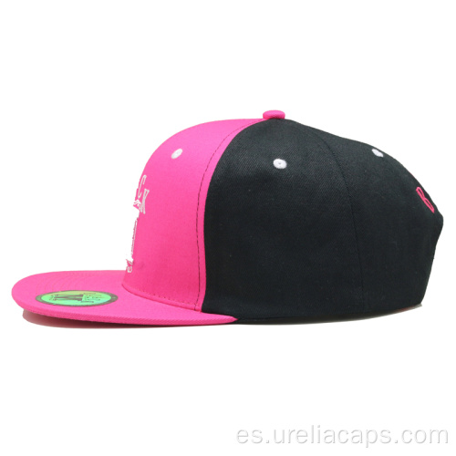 Sombrero Snapback bordado de algodón